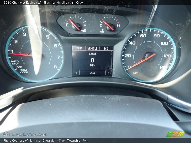 Silver Ice Metallic / Ash Gray 2020 Chevrolet Equinox LS