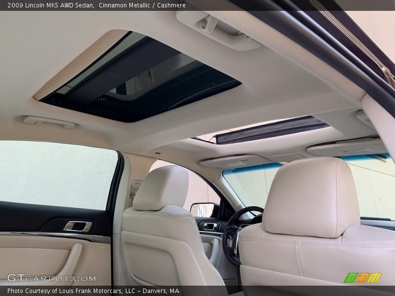 Cinnamon Metallic / Cashmere 2009 Lincoln MKS AWD Sedan