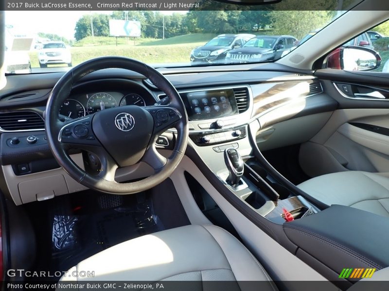 Crimson Red Tintcoat / Light Neutral 2017 Buick LaCrosse Essence