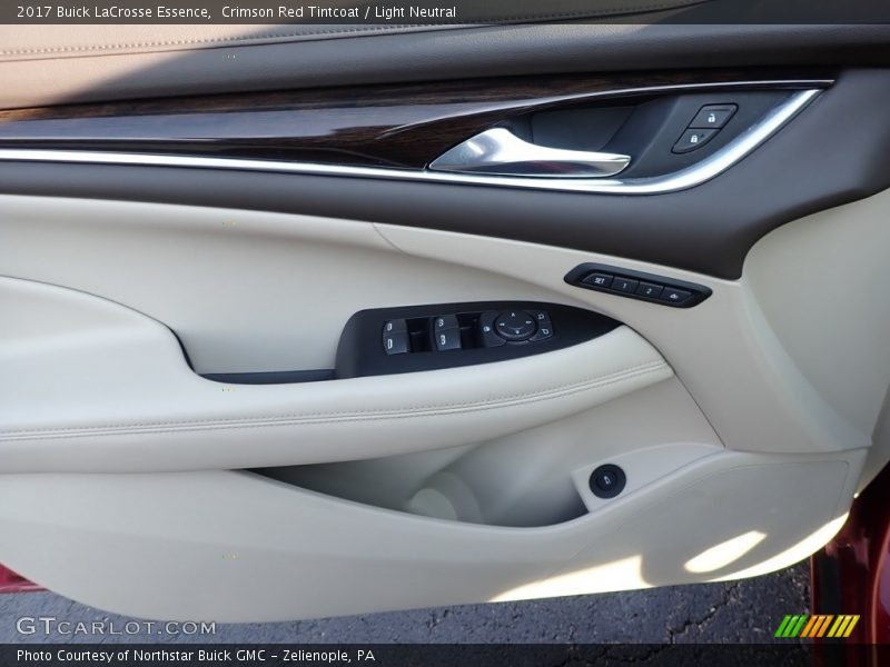 Crimson Red Tintcoat / Light Neutral 2017 Buick LaCrosse Essence
