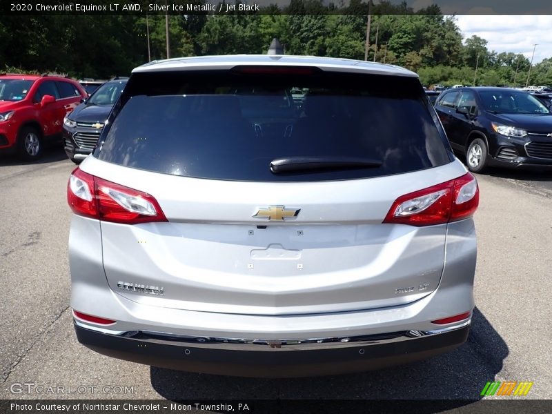 Silver Ice Metallic / Jet Black 2020 Chevrolet Equinox LT AWD