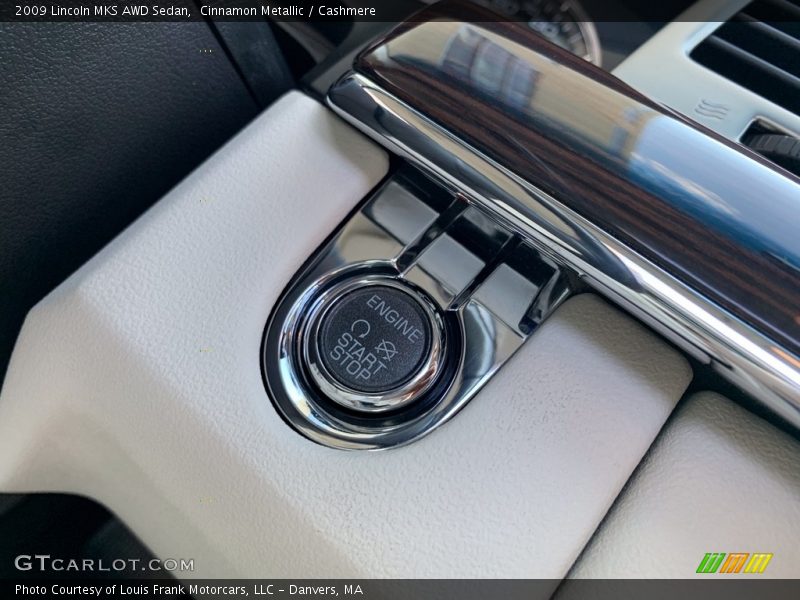 Cinnamon Metallic / Cashmere 2009 Lincoln MKS AWD Sedan