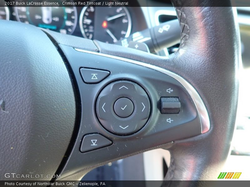 Crimson Red Tintcoat / Light Neutral 2017 Buick LaCrosse Essence