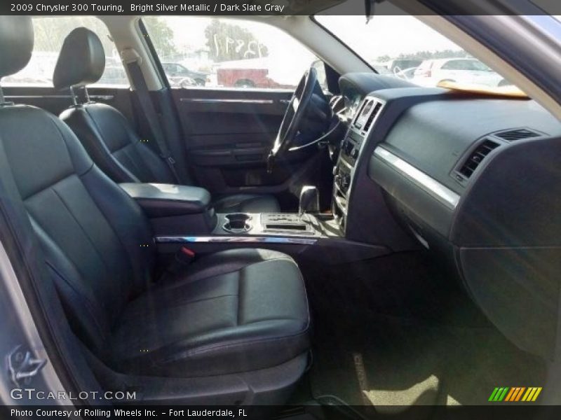 Bright Silver Metallic / Dark Slate Gray 2009 Chrysler 300 Touring
