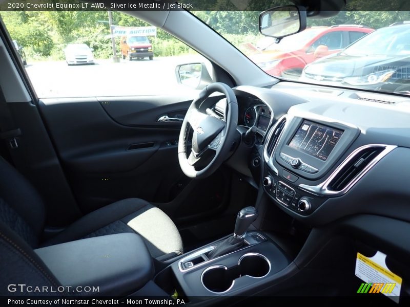 Silver Ice Metallic / Jet Black 2020 Chevrolet Equinox LT AWD