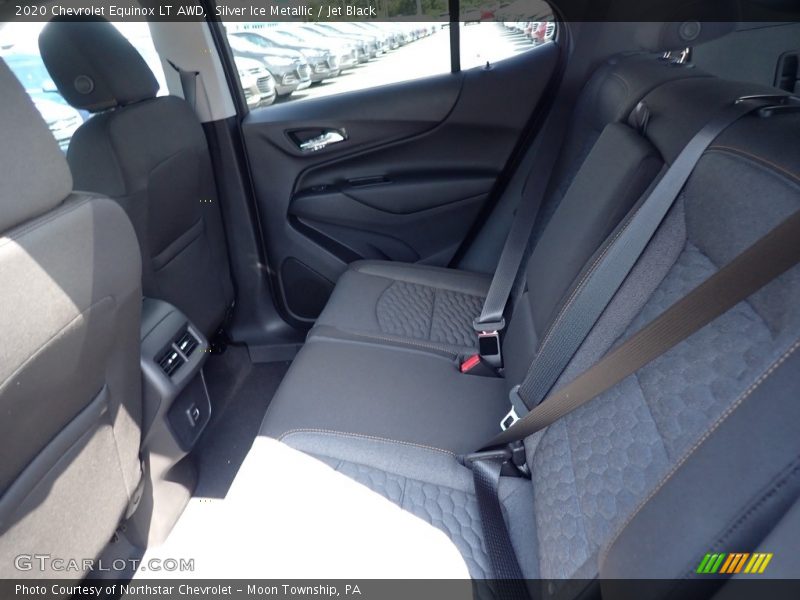 Silver Ice Metallic / Jet Black 2020 Chevrolet Equinox LT AWD