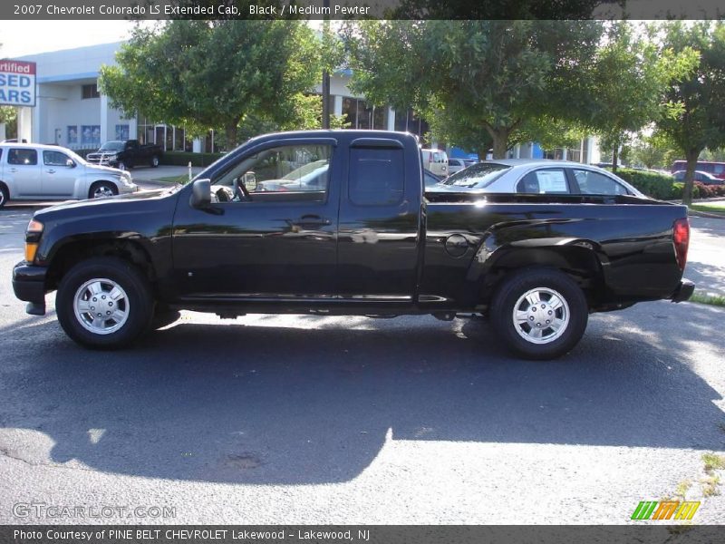 Black / Medium Pewter 2007 Chevrolet Colorado LS Extended Cab