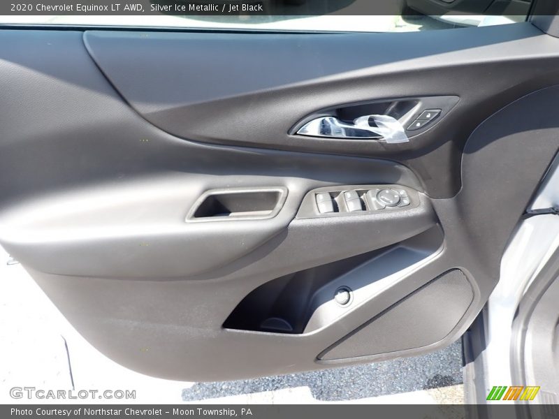 Silver Ice Metallic / Jet Black 2020 Chevrolet Equinox LT AWD