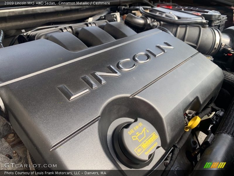 Cinnamon Metallic / Cashmere 2009 Lincoln MKS AWD Sedan