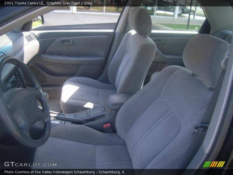 Graphite Gray Pearl / Gray 2001 Toyota Camry LE