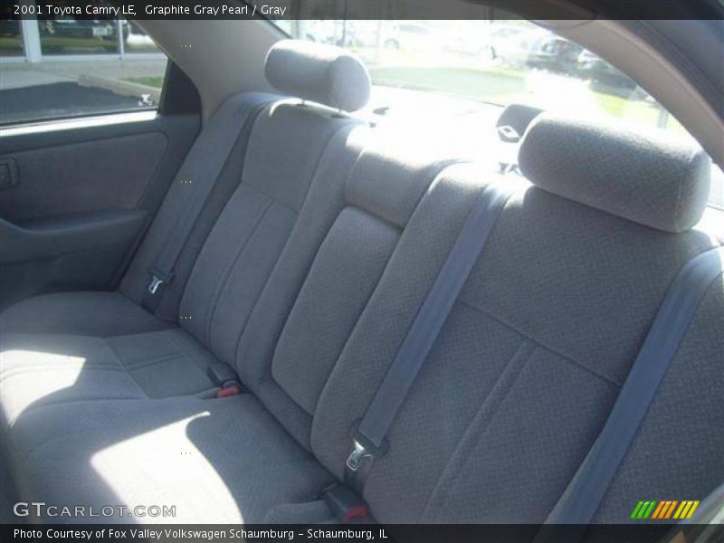 Graphite Gray Pearl / Gray 2001 Toyota Camry LE