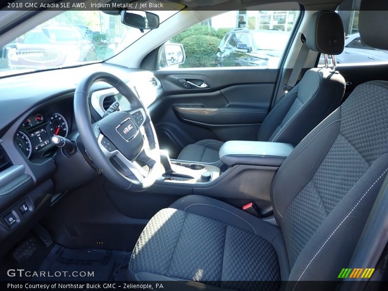Iridium Metallic / Jet Black 2018 GMC Acadia SLE AWD