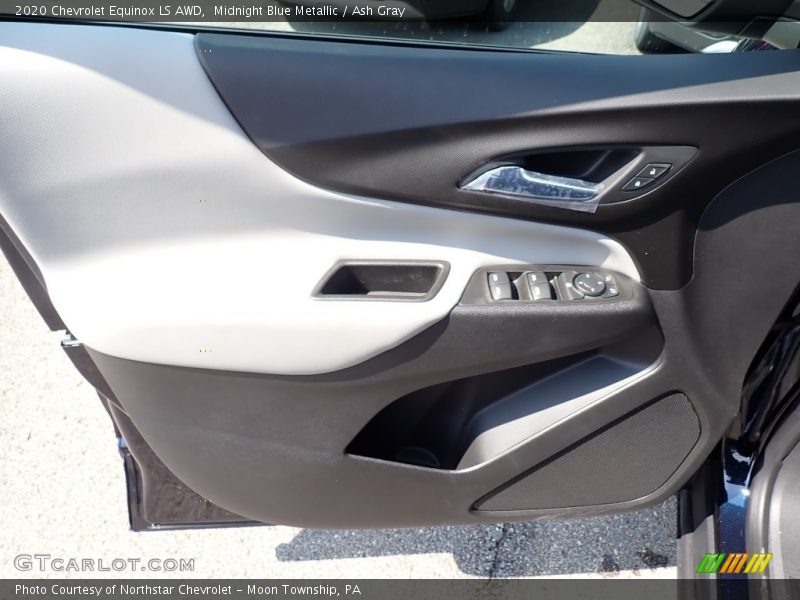 Midnight Blue Metallic / Ash Gray 2020 Chevrolet Equinox LS AWD