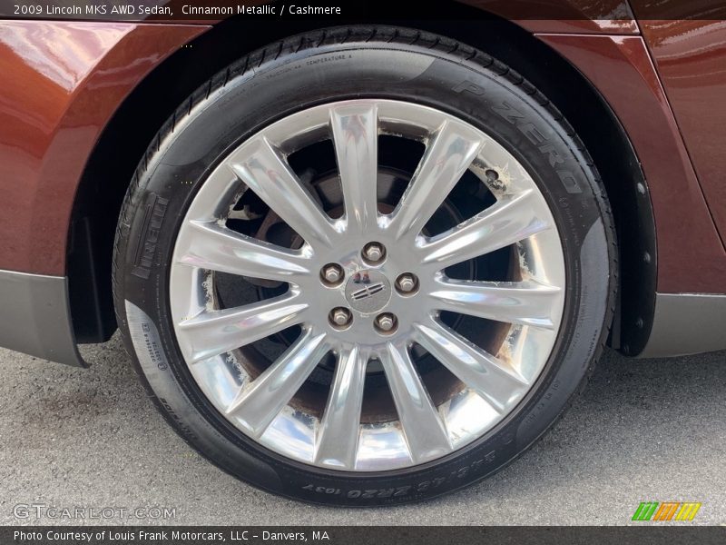 Cinnamon Metallic / Cashmere 2009 Lincoln MKS AWD Sedan