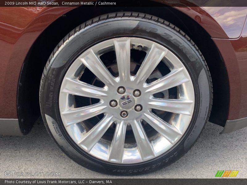 Cinnamon Metallic / Cashmere 2009 Lincoln MKS AWD Sedan
