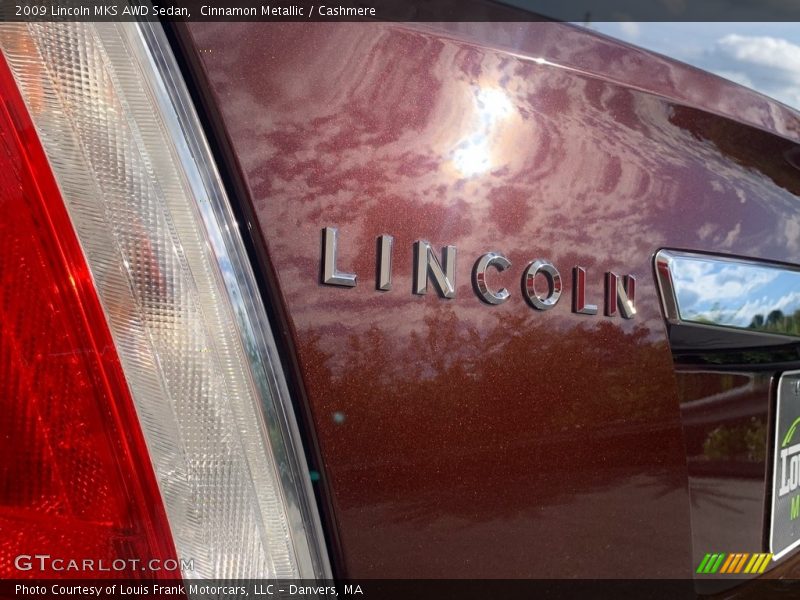 Cinnamon Metallic / Cashmere 2009 Lincoln MKS AWD Sedan