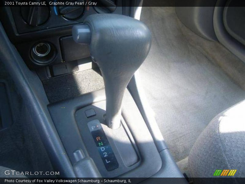 Graphite Gray Pearl / Gray 2001 Toyota Camry LE