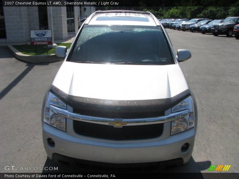 Silverstone Metallic / Light Gray 2007 Chevrolet Equinox LT AWD
