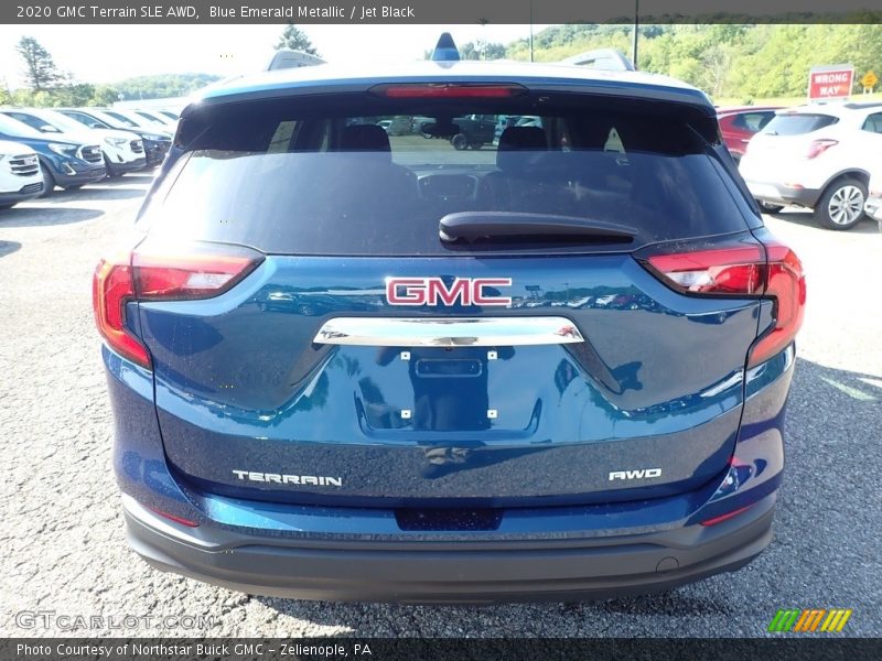 Blue Emerald Metallic / Jet Black 2020 GMC Terrain SLE AWD