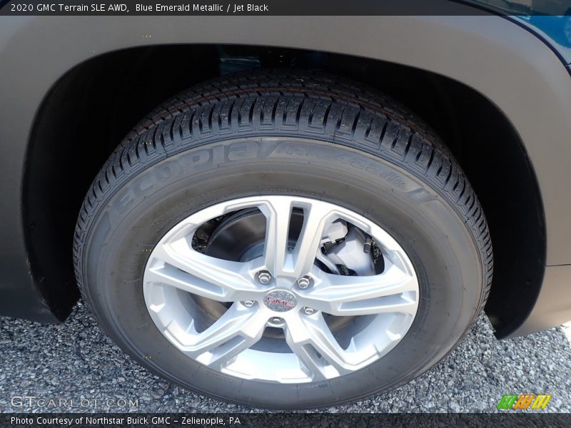 Blue Emerald Metallic / Jet Black 2020 GMC Terrain SLE AWD