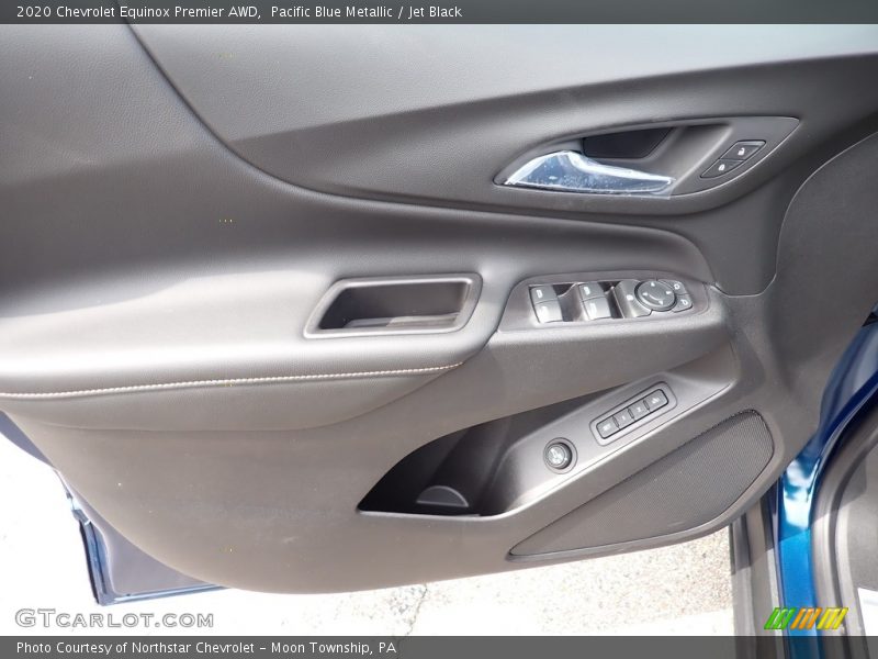 Pacific Blue Metallic / Jet Black 2020 Chevrolet Equinox Premier AWD