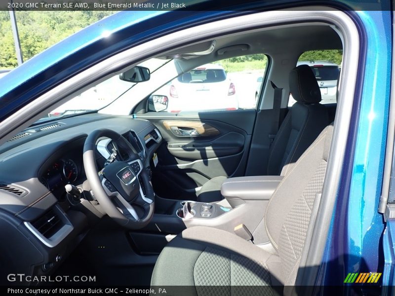 Blue Emerald Metallic / Jet Black 2020 GMC Terrain SLE AWD