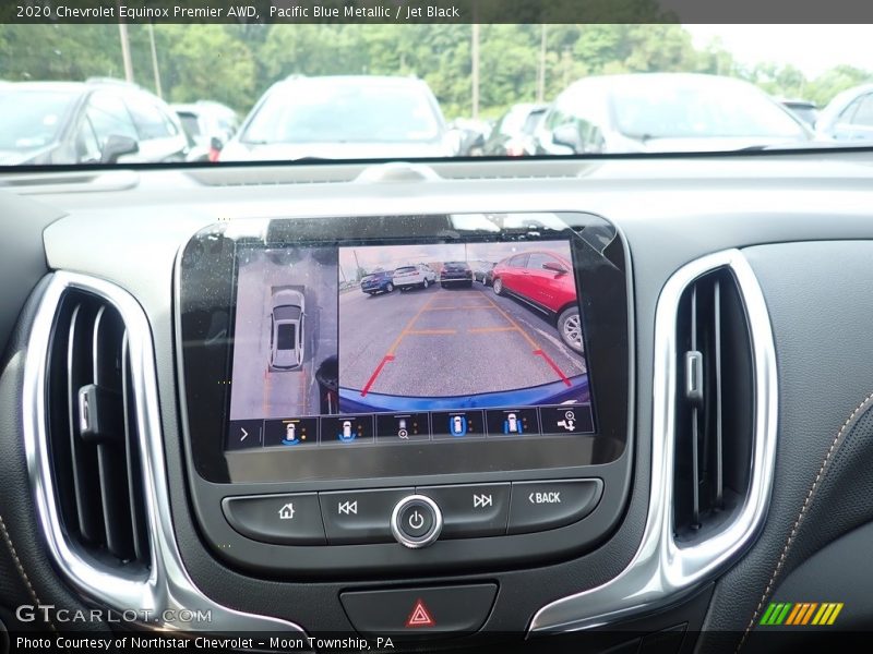 Pacific Blue Metallic / Jet Black 2020 Chevrolet Equinox Premier AWD