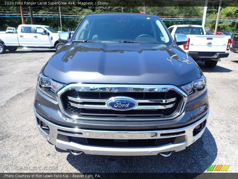 Magnetic / Ebony 2020 Ford Ranger Lariat SuperCrew 4x4