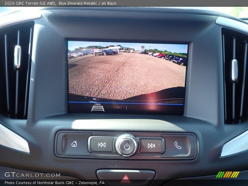 Blue Emerald Metallic / Jet Black 2020 GMC Terrain SLE AWD
