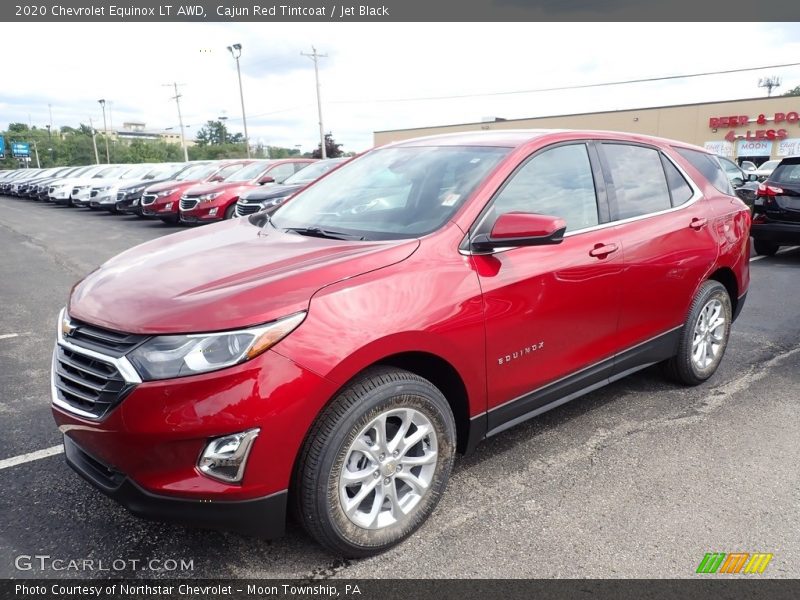 Cajun Red Tintcoat / Jet Black 2020 Chevrolet Equinox LT AWD