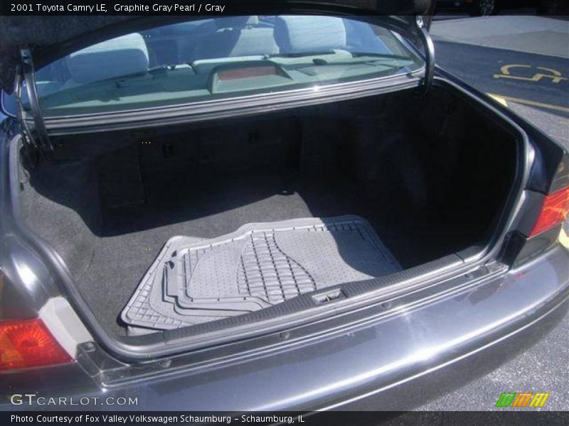 Graphite Gray Pearl / Gray 2001 Toyota Camry LE