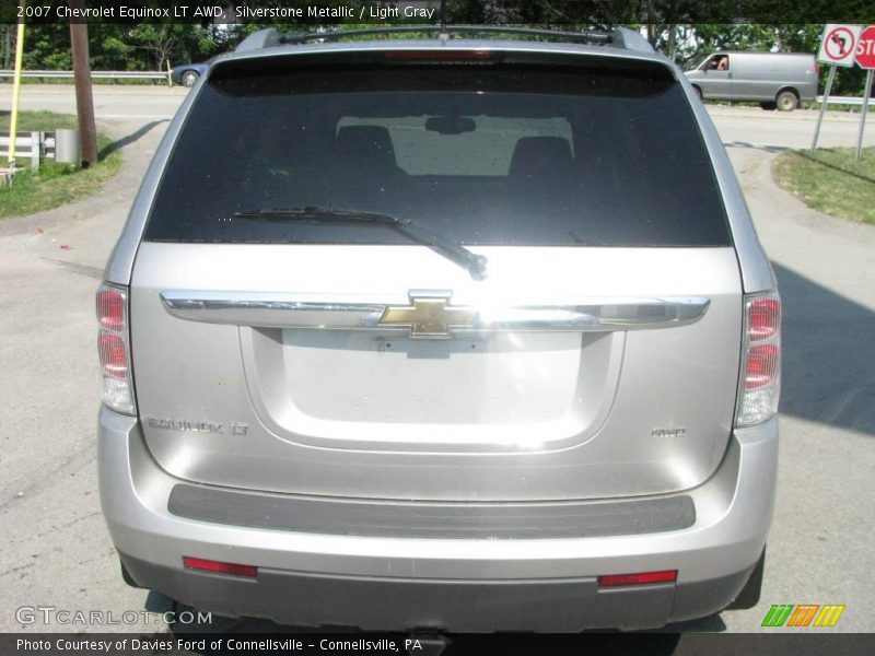 Silverstone Metallic / Light Gray 2007 Chevrolet Equinox LT AWD
