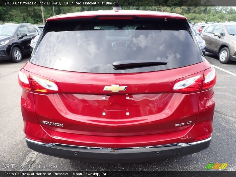 Cajun Red Tintcoat / Jet Black 2020 Chevrolet Equinox LT AWD
