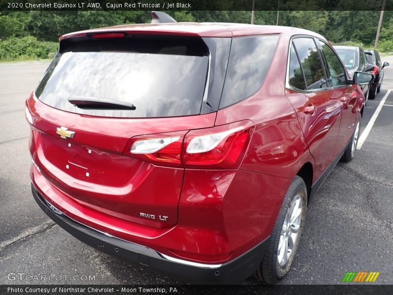 Cajun Red Tintcoat / Jet Black 2020 Chevrolet Equinox LT AWD