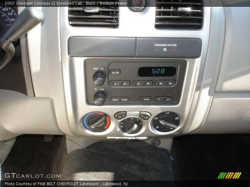 Black / Medium Pewter 2007 Chevrolet Colorado LS Extended Cab