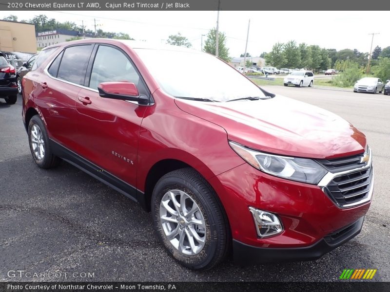 Cajun Red Tintcoat / Jet Black 2020 Chevrolet Equinox LT AWD