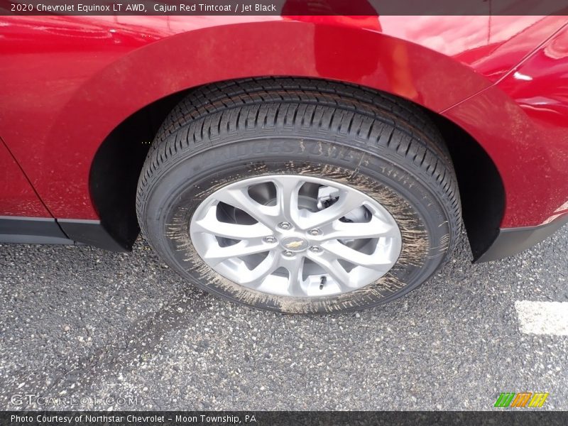 Cajun Red Tintcoat / Jet Black 2020 Chevrolet Equinox LT AWD