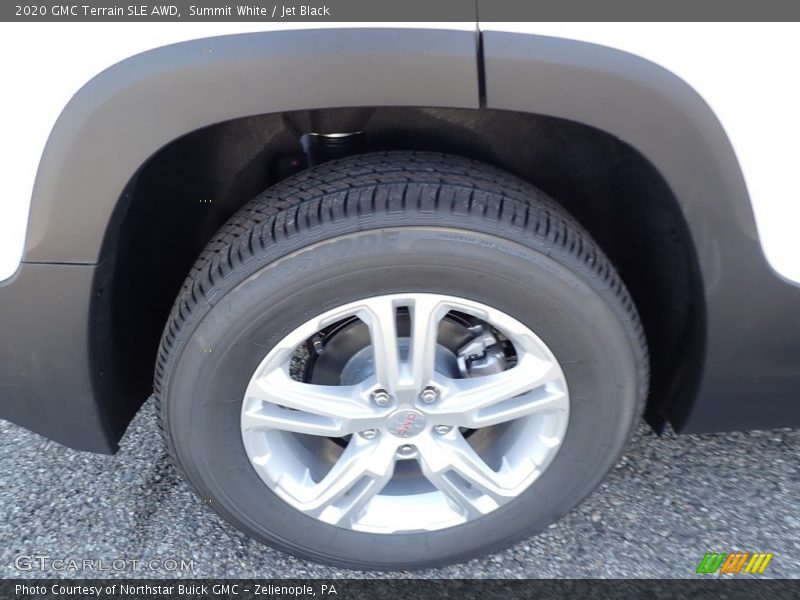 Summit White / Jet Black 2020 GMC Terrain SLE AWD
