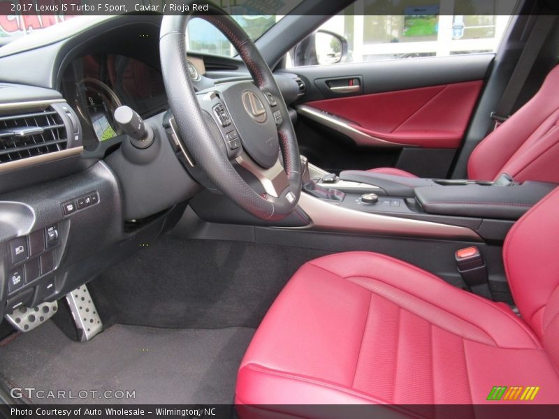 Caviar / Rioja Red 2017 Lexus IS Turbo F Sport
