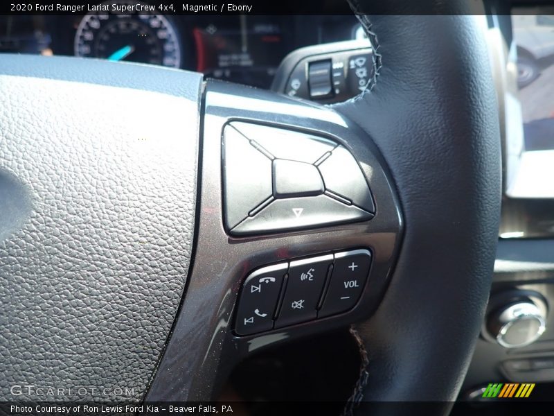 Magnetic / Ebony 2020 Ford Ranger Lariat SuperCrew 4x4