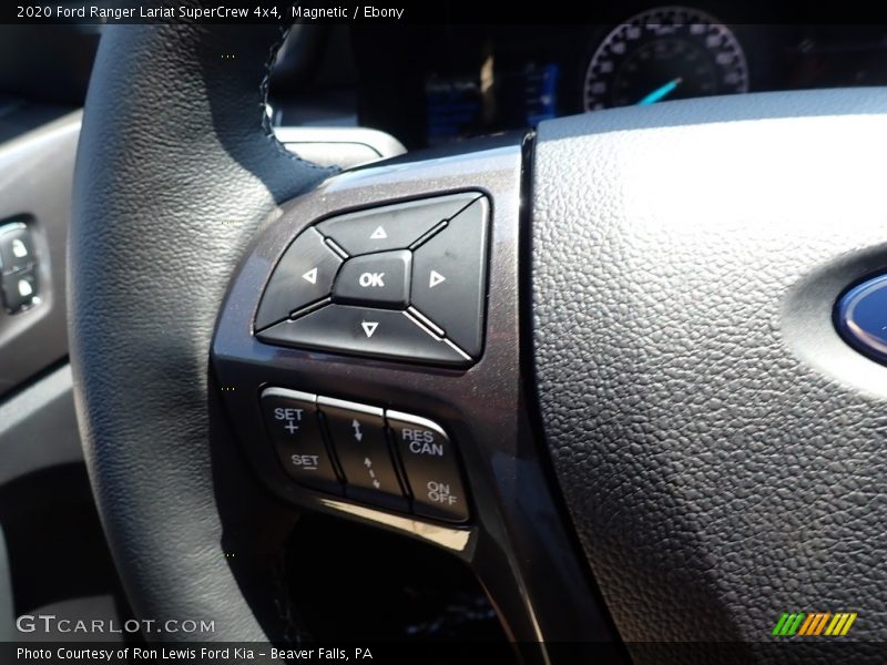 Magnetic / Ebony 2020 Ford Ranger Lariat SuperCrew 4x4