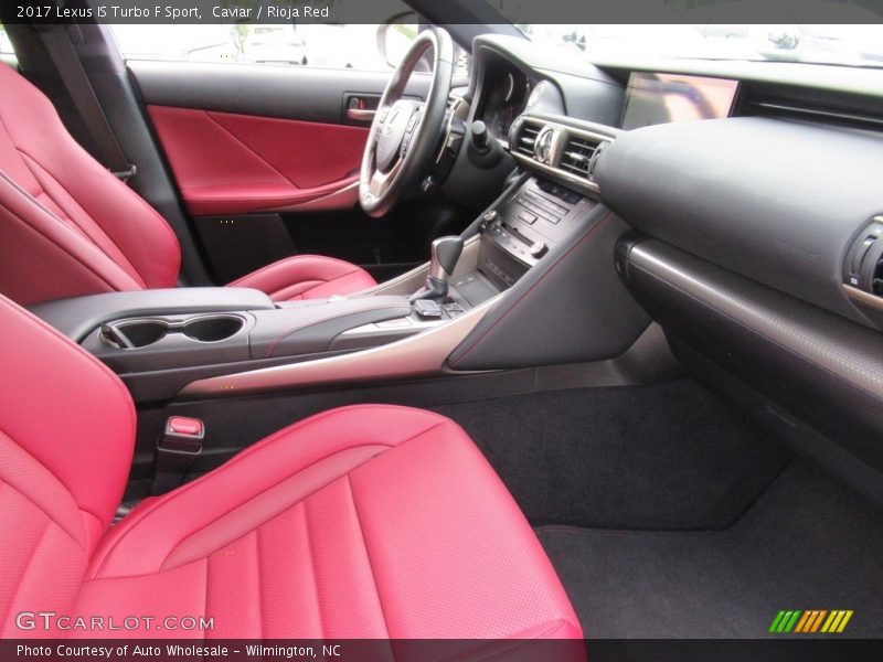 Caviar / Rioja Red 2017 Lexus IS Turbo F Sport