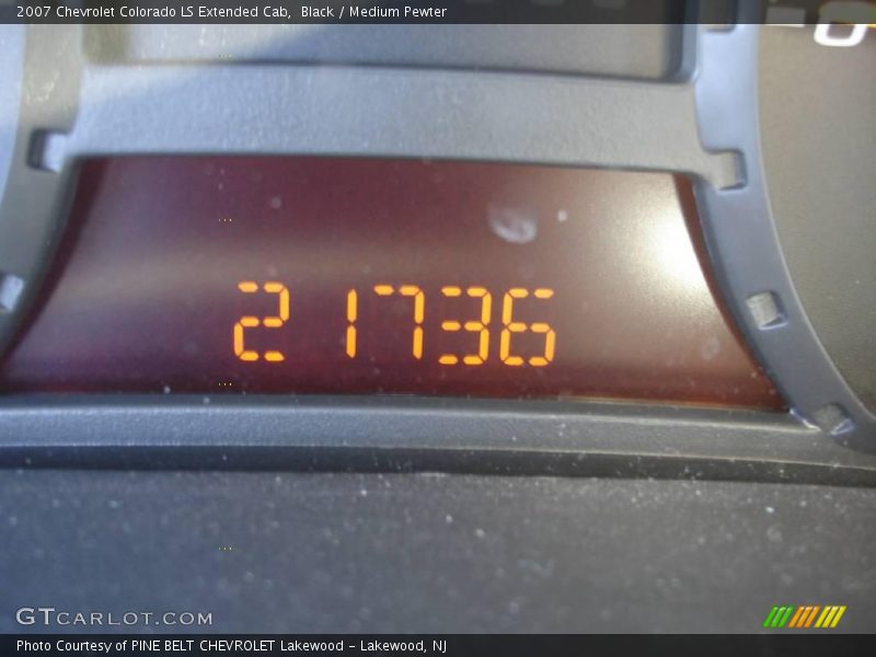 Black / Medium Pewter 2007 Chevrolet Colorado LS Extended Cab