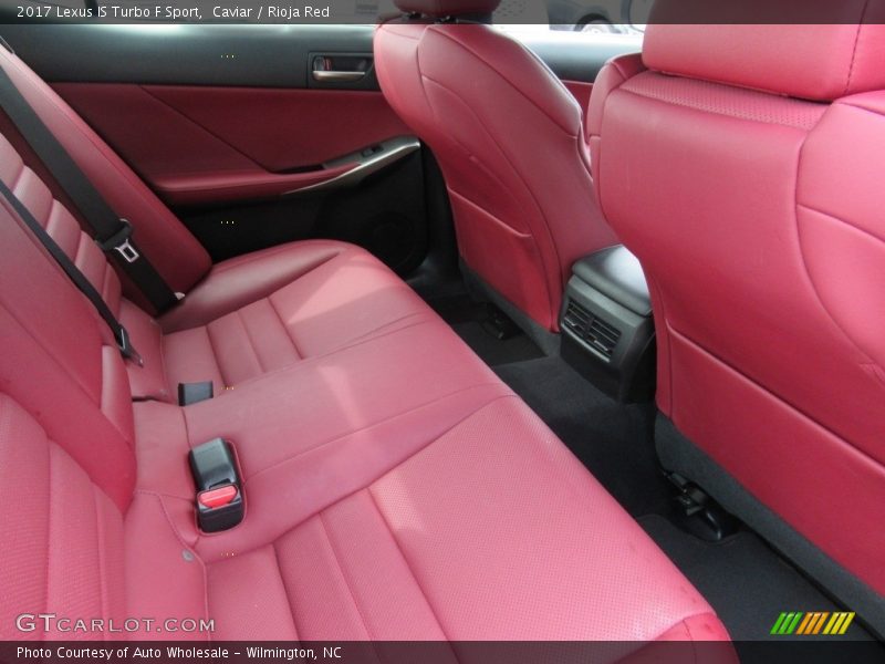 Caviar / Rioja Red 2017 Lexus IS Turbo F Sport