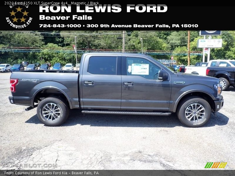 Magnetic / Black 2020 Ford F150 XLT SuperCrew 4x4