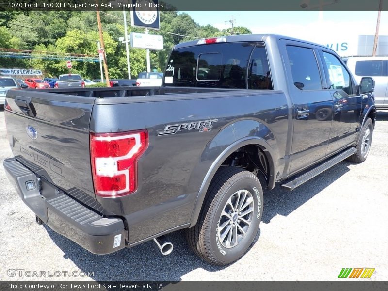 Magnetic / Black 2020 Ford F150 XLT SuperCrew 4x4