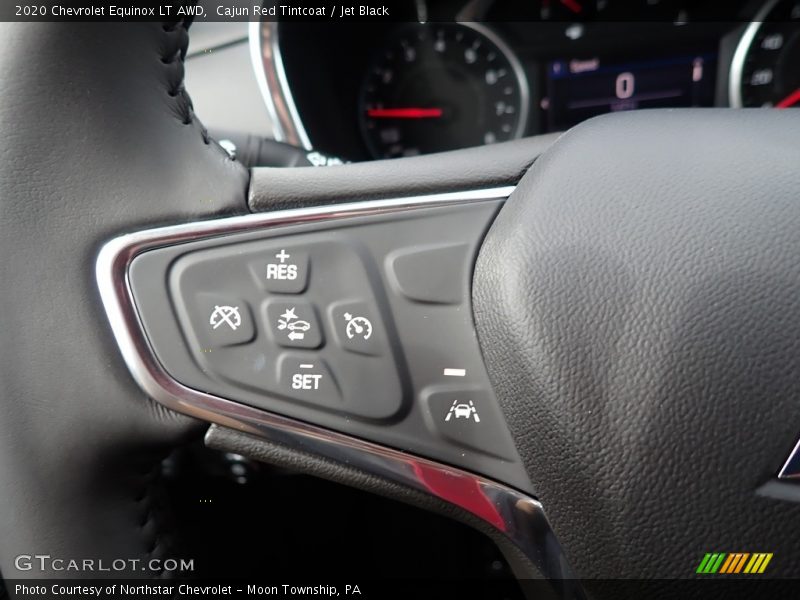 Cajun Red Tintcoat / Jet Black 2020 Chevrolet Equinox LT AWD