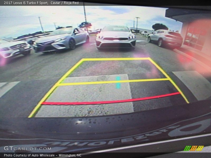 Caviar / Rioja Red 2017 Lexus IS Turbo F Sport