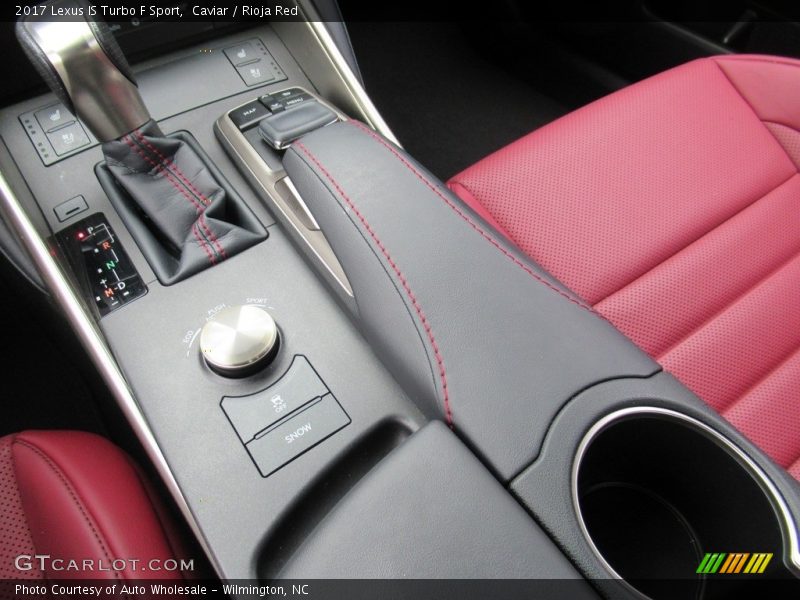 Caviar / Rioja Red 2017 Lexus IS Turbo F Sport