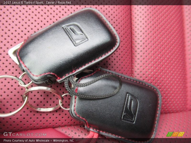 Caviar / Rioja Red 2017 Lexus IS Turbo F Sport